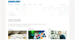 Desktop Screenshot of godiplast.com